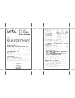 Jumbl French Fry Cutter User Manual preview