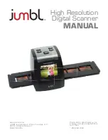 Jumbl High Resolution Digital Scanner Manual preview
