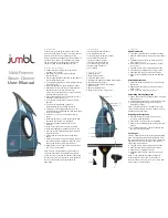 Предварительный просмотр 1 страницы Jumbl Multi-Purpose Steam Cleaner User Manual