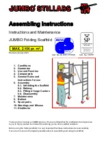 Preview for 1 page of Jumbo 128skl Assembling Instructions