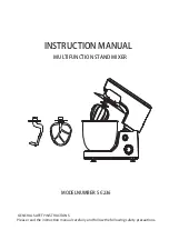 Предварительный просмотр 1 страницы Jumbo SC-236 Instruction Manual