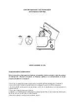 Предварительный просмотр 16 страницы Jumbo SC-236 Instruction Manual