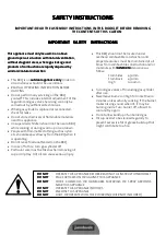 Предварительный просмотр 3 страницы Jumbuck CIRCA HS-A160 Assembly & Operation Instructions