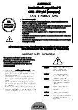 Preview for 2 page of Jumbuck GEN-WT1788 Assembly Instructions Manual