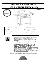 Preview for 2 page of Jumbuck HS-UM011SB Assembly & Operation Instructions