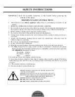 Preview for 3 page of Jumbuck HS-UM011SB Assembly & Operation Instructions