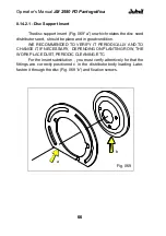 Предварительный просмотр 66 страницы Jumil Exacta air 2980 PD Pantografica Operator'S Manual