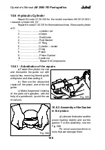 Предварительный просмотр 108 страницы Jumil Exacta air 2980 PD Pantografica Operator'S Manual