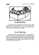 Предварительный просмотр 21 страницы Jumil JM 2040 Series Operator'S Manual