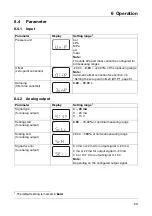 Предварительный просмотр 23 страницы JUMO 405052 Operating Manual