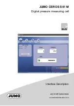 Preview for 1 page of JUMO 405101 Interface Description