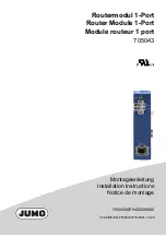 JUMO 705043 Installation Instructions Manual preview