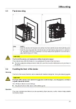 Preview for 21 page of JUMO 706521 Operating Manual