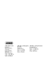 Предварительный просмотр 18 страницы JUMO B 70.7011.0 Operating Instructions Manual