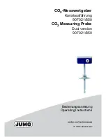 JUMO CO2 Measuring Probe Operating Instructions Manual предпросмотр