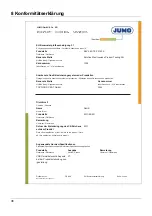 Preview for 38 page of JUMO dTRANS p33 Operating Manual