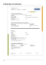 Preview for 82 page of JUMO dTRANS p33 Operating Manual