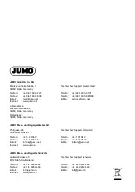 Предварительный просмотр 52 страницы JUMO dTRANS T03 B Operating Manual