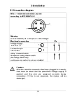 Preview for 8 page of JUMO Dtrans T100 Operating Instructions Manual