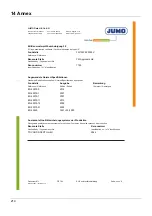 Предварительный просмотр 214 страницы JUMO flowTRANS MAG H01 Operating Manual