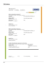 Предварительный просмотр 224 страницы JUMO flowTRANS MAG H01 Operating Manual