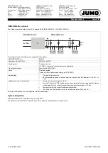 Preview for 32 page of JUMO flowTRANS MAG S01 Technical Data Manual