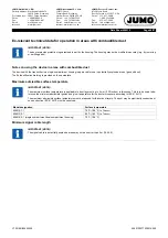 Preview for 46 page of JUMO flowTRANS MAG S01 Technical Data Manual