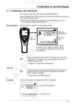 Preview for 21 page of JUMO TDA-300 Operating Manual