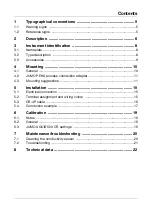 Preview for 3 page of JUMO tecLine CR-4P Operating Instructions Manual