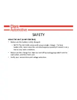 Preview for 8 page of Jump n Carry JNC1224 Safety Manual