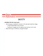 Preview for 12 page of Jump n Carry JNC1224 Safety Manual