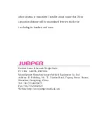 Предварительный просмотр 23 страницы Jumper JPD-700A User Manual