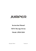 Предварительный просмотр 1 страницы Jumper JPD-ES200 Instruction Manual