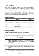 Preview for 4 page of Jumper JPD-FR203 Instruction Manual