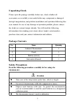 Preview for 5 page of Jumper JPD-FR300 Instruction Manual