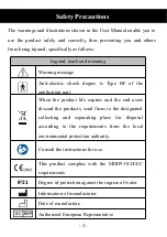 Предварительный просмотр 3 страницы Jumper JPD-HA200 User Manual