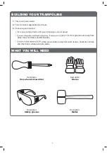 Preview for 7 page of Jumpking 12ft Inground Combo Trampoline User Manual