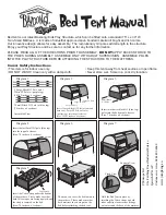 Preview for 1 page of Jumpking BAZOONGI PLAYTENTS Bed Tent User Manual