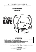 Предварительный просмотр 1 страницы Jumpking Bounce Safe BS12PRO User Manual