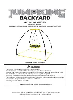 Preview for 1 page of Jumpking JKBKUFO-V2 Owner'S Manual