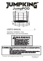 Jumpking JumpPOD User Manual предпросмотр