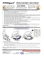 Preview for 1 page of JumpSport Fitness Trampoline User Manual