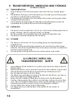 Preview for 10 page of JUN KARRI HJ 10 SL Operating Instructions Manual