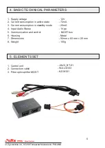 Preview for 5 page of Juna JAUX BT-01 MMI 3G Installation Manual