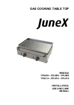 Junex 1PL006 Installation Use And Care Manual preview