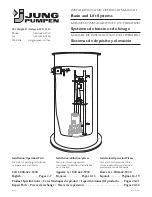 Jung Pumpen P1D-3660 Installation And Operator'S Manual предпросмотр