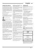 Предварительный просмотр 3 страницы Jung Pumpen US 102 D /10 Instruction Manual