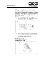 Предварительный просмотр 4 страницы Jung 100 FR SG Operating Instructions Manual