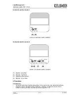 Предварительный просмотр 2 страницы Jung 1180 Series Operation Manual