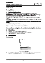 Предварительный просмотр 1 страницы Jung 1792HTBT Operating Instructions